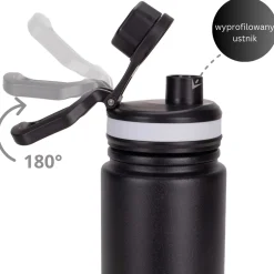 Bidon shaker sportowy na wode napoje XL 720ml