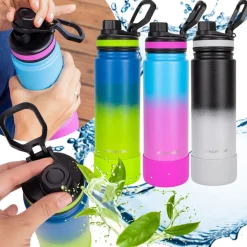 Bidon shaker sportowy na wode napoje XL 720ml
