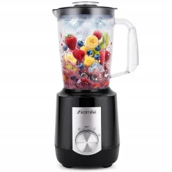 Blender kielichowy 1,5l rozdrabniacz 2-w-1 + młynek do kawy Kamille