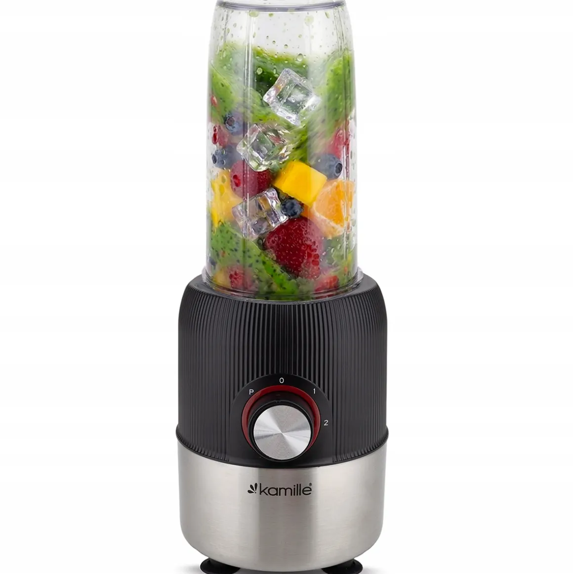 Blender kielichowy rozdrabniacz 2w1 Kamille KM6760