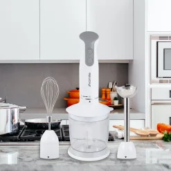 Blender ręczny, mikser wielofunkcyjny z pojemnikami
