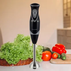 Blender rozdrabniacz ręczny ze stalową końcówką