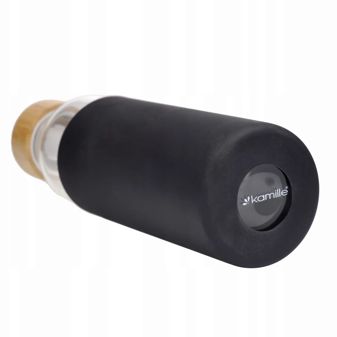 Butelka szklana podróżna w antypoślizgowym etui 500ml