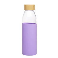 Butelka szklana podróżna w antypoślizgowym etui 500ml