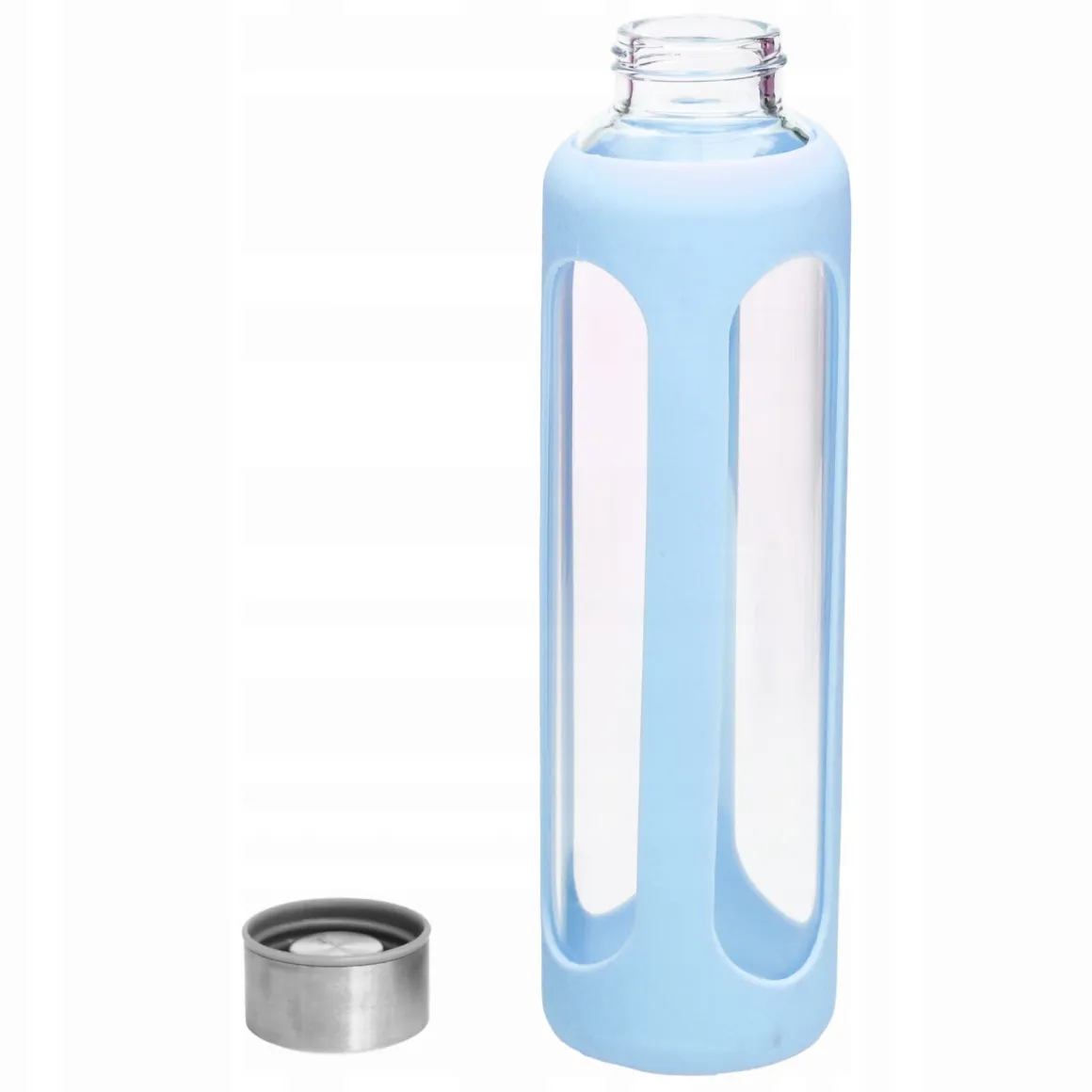 Butelka szklana podróżna w antypoślizgowym etui 550ml