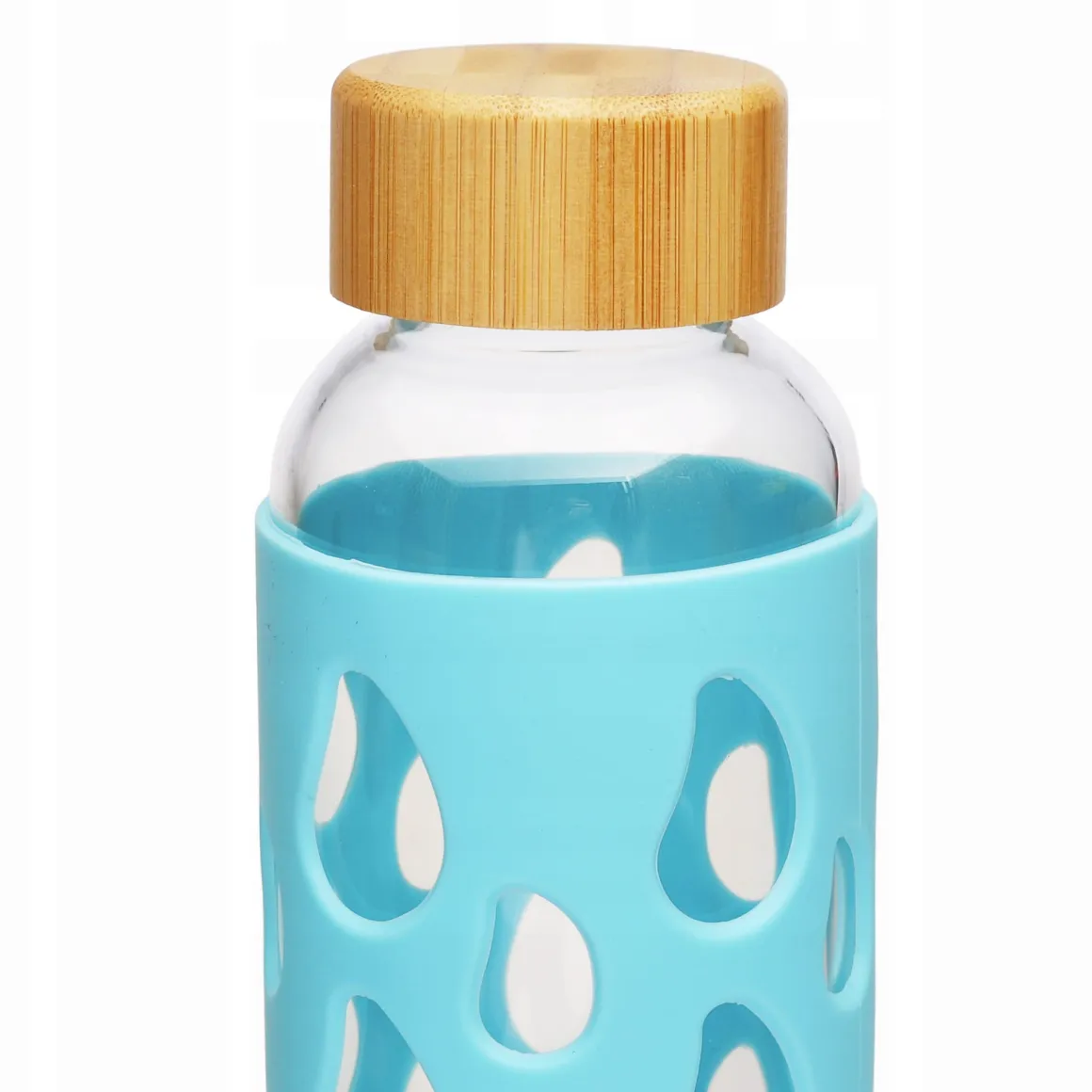 Butelka szklana podróżna w antypoślizgowym etui 550ml