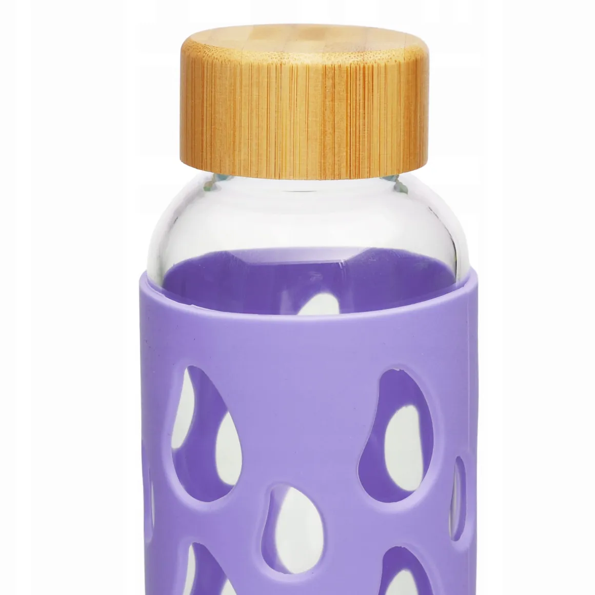 Butelka szklana podróżna w antypoślizgowym etui 550ml