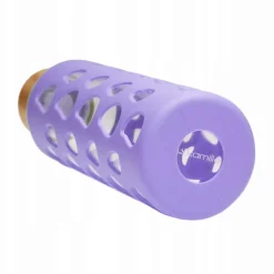 Butelka szklana podróżna w antypoślizgowym etui 550ml