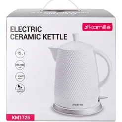 Czajnik elektryczny bezprzewodowy ceramiczny 1,5L