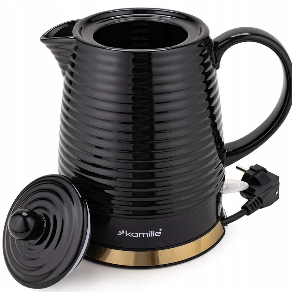 Czajnik elektryczny bezprzewodowy ceramiczny 1200W 1,2L