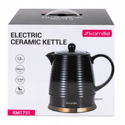 Czajnik elektryczny bezprzewodowy ceramiczny 1200W 1,2L