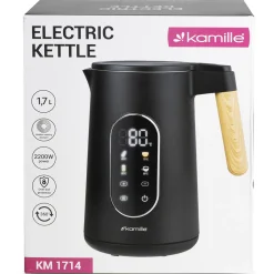 Czajnik elektryczny z regulacją temp. bezprzewodowy 1,7L panel 2200W