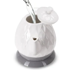 Czajnik imbryczek elektryczny bezprzewodowy ceramiczny 1,5L