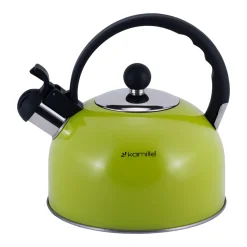 Czajnik stalowy z gwizdkiem indukcja retro 2,5L