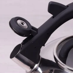 Czajnik stalowy z gwizdkiem na gaz indukcję 2,8L