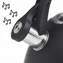 Czajnik tradycyjny stalowy z automatycznym gwizdkiem 3L