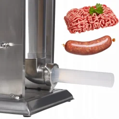 Duża nadziewarka maszynka do kiełbasy, kaszanki, parówek pionowa 5kg