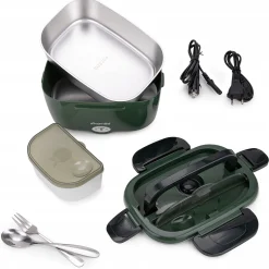 Elektryczny lunch box termos obiadowy śniadaniówka samochodowa 1,5L Kamille