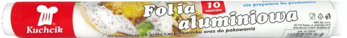 Folia aluminiowa Spożywcza Cateringowa 10m Gruba
