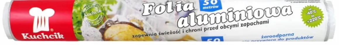 Folia aluminiowa Spożywcza Cateringowa 50m Gruba
