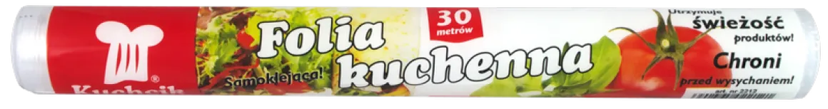 Folia Spożywcza kuchenna do przechowywania SAMOKLEJĄCA 30M