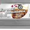 Foremki jednorazowe do pasztetu keksu kapsalona