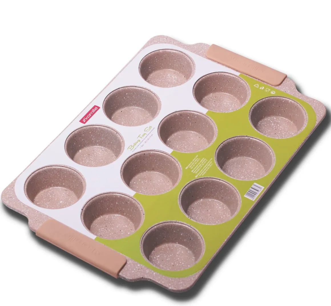 Forma do pieczenia 12 babeczek muffinek stalowa