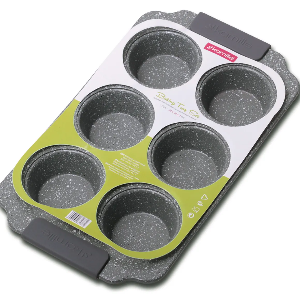 Forma do pieczenia babeczek, muffinek 6szt.