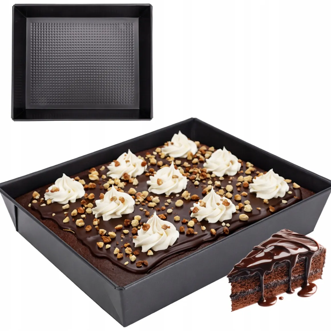 Forma do pieczenia blacha na lazagne 28 x 32 x 6 cm Kamille