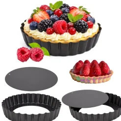 Forma do pieczenia tarty 12 cm z wyjmowanym dnem Kamille