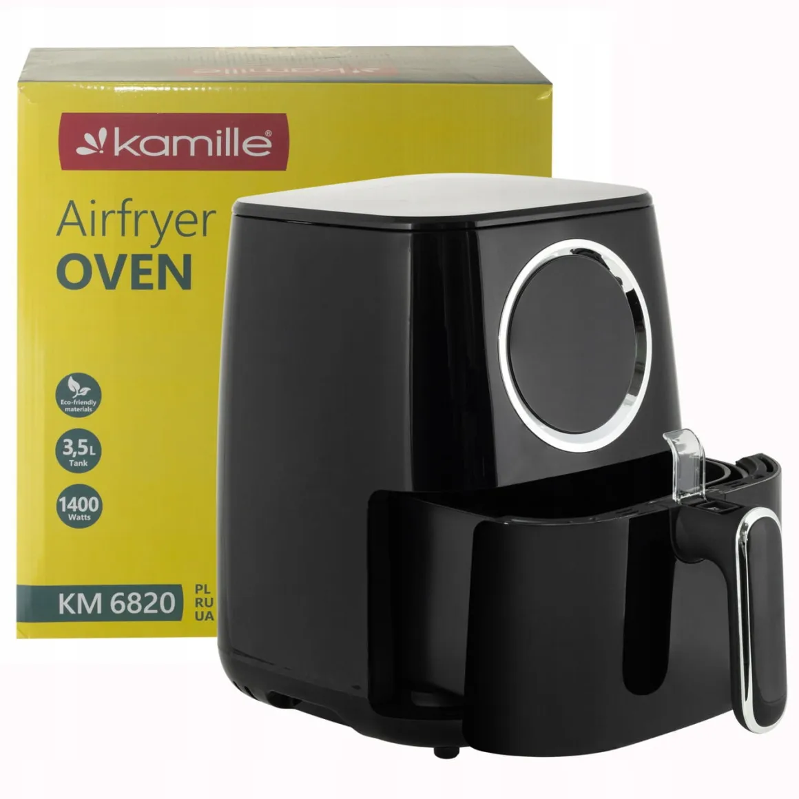 Frytkownica AIR FRYER fryownica beztłuszczowa z panelem LED 3,5L