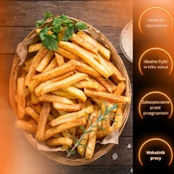 Frytkownica frytownica mocna kompaktowa 3,0 l frytki kurczaki Kamille