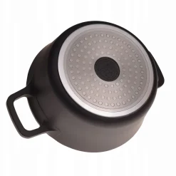 Garnek brytfanna kociołek z powłoką marmurową 2,5L