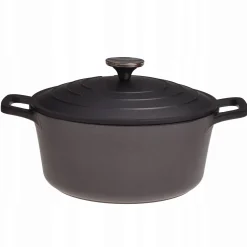 Garnek brytfanna kociołek z powłoką marmurową 4,5L