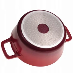 Garnek brytfanna kociołek z powłoką marmurową 6,5L