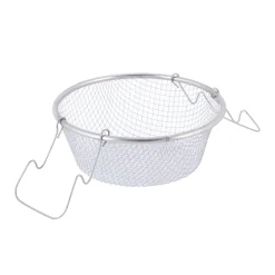 Garnek 24cm 4L + sitko,kosz do głębokiego smażenia