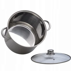 Garnek gastronomiczny wysoki stalowy 10,5L