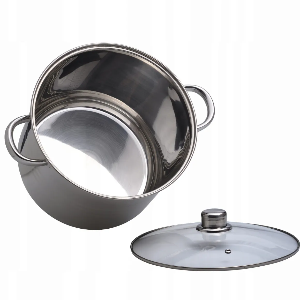 Garnek gastronomiczny wysoki stalowy 10,5L