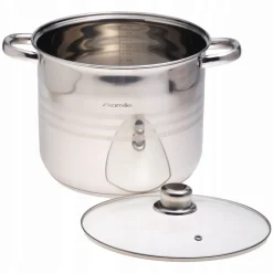 Garnek gastronomiczny wysoki stalowy 8,5L