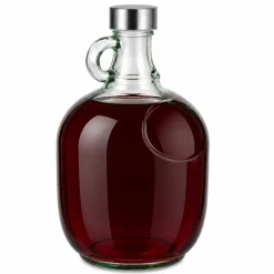 Gąsior do wina baniak na nalewki dama balon na wino z zakrętką 2 l Kamille