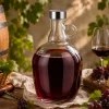 Gąsior do wina baniak na nalewki dama balon na wino z zakrętką 1,5 l Kamille