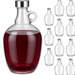 Gąsior do wina baniak na nalewki dama balon na wino z zakrętką 1,5 l Kamille