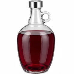 Gąsior do wina baniak na nalewki dama balon na wino z zakrętką 1,5 l Kamille
