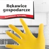 Gumowe rękawice, rękawiczki gospodarcze, domowe M