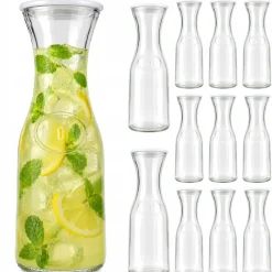 Karafka szklana na wodę lemoniadę soki napoje wino dzbanek 1 l Kamille