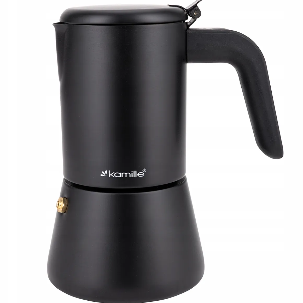 Kawiarka ciśnieniowa do espresso stalowa zaparzacz do kawy 300 ml Kamille