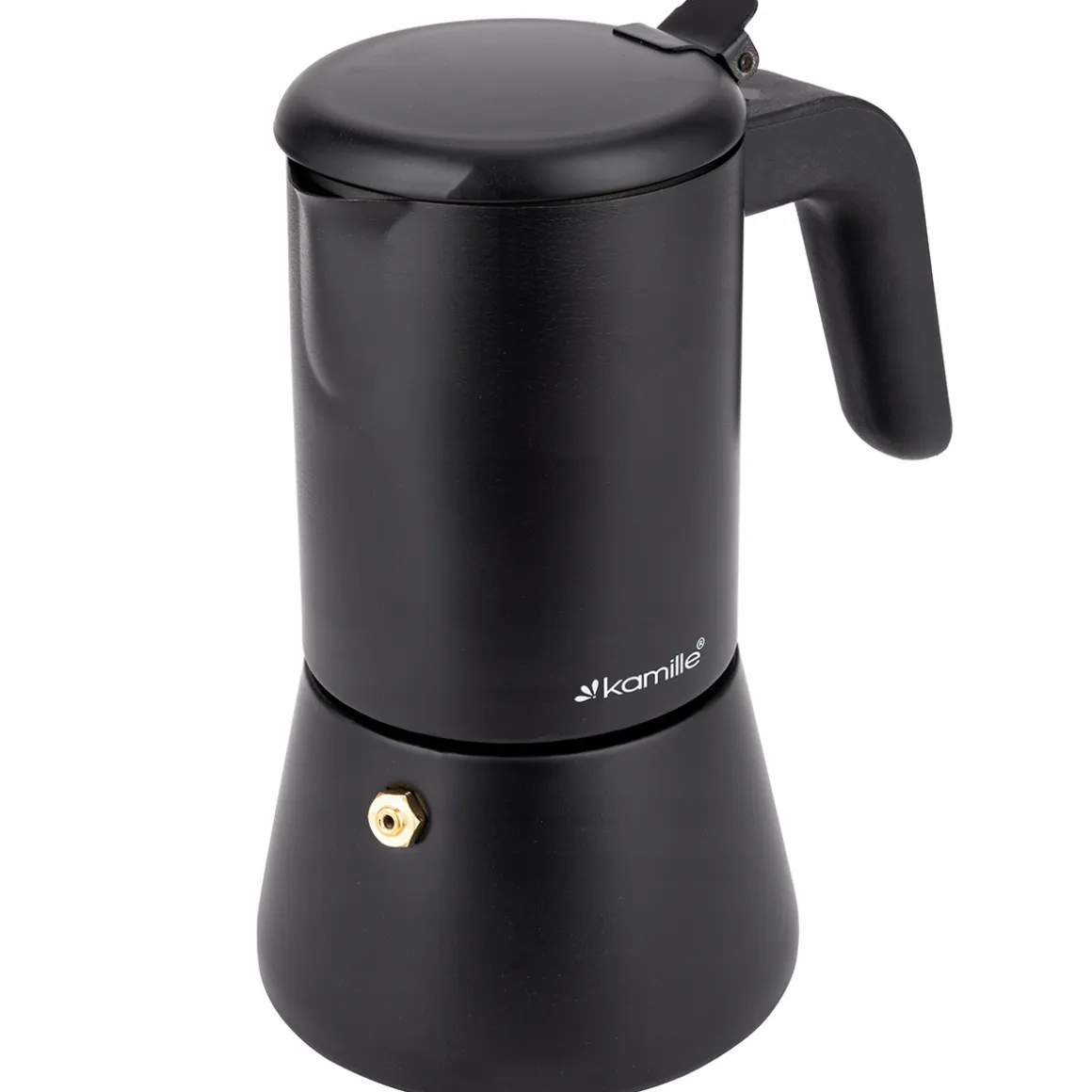 Kawiarka ciśnieniowa do espresso stalowa zaparzacz do kawy 300 ml Kamille