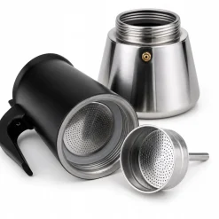 Kawiarka ciśnieniowa do kawy stalowa zaparzacz do espresso 600 ml Kamille