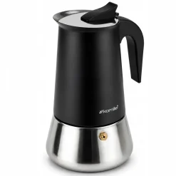 Kawiarka ciśnieniowa do kawy stalowa zaparzacz do espresso 450 ml Kamille
