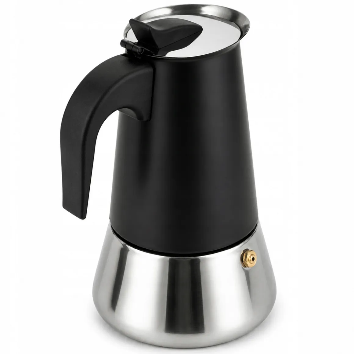 Kawiarka ciśnieniowa stalowa zaparzacz do kawy espresso 300 ml Kamille